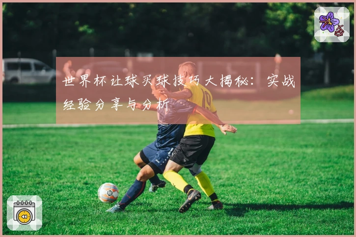 世界杯让球买球技巧大揭秘：实战经验分享与分析